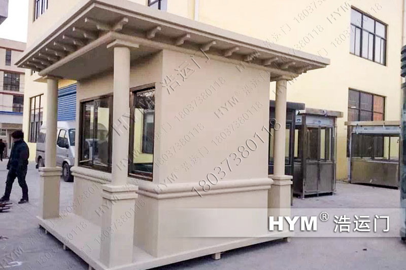 真石漆崗亭的優點